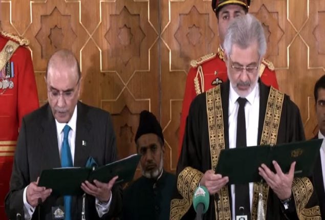 Asif Ali Zardari Sworn In As President Of Pakistan