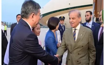 PM Shahbaz Sharif arrives in China for SCO summit