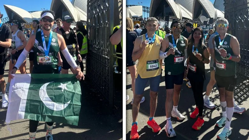 Pakistani runners impress at Sydney Marathon