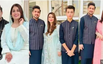 Iqrar-ul-Hassan's Eid celebrations with three wives