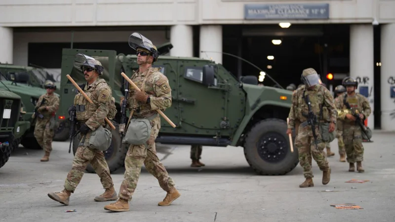 Trump deploys National Guard amid ongoing Los Angeles protests against immigration agents