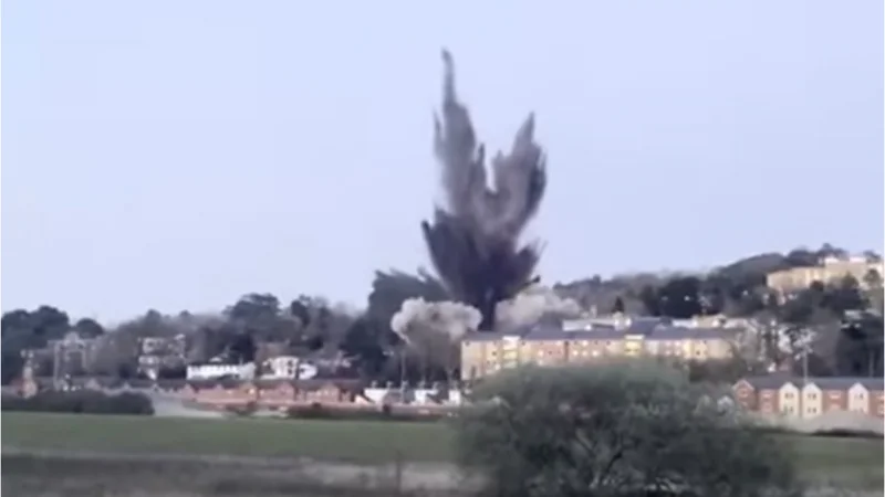 US Air base in Japan hit by explosion, four people injured
