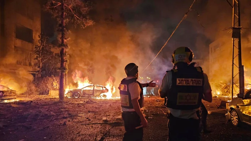 Haifa under Fire: Iranian missiles kill 20, injure hundreds