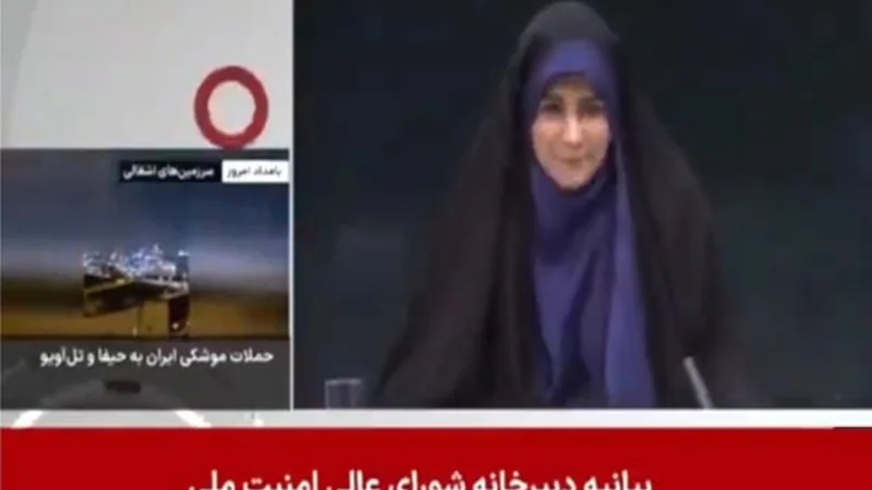 Israeli Strike Hits Iran State TV HQ in Tehran