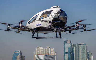 China unveils autonomous flying taxi at Paris Air Show