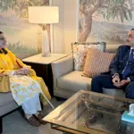 Field Marshal Asim Munir Meets Saima Saleem, Praises Her Diplomatic Contributions
