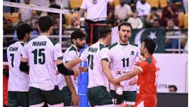 Pakistan outclasses Qatar to reach final of AVC Nations Cup 2025