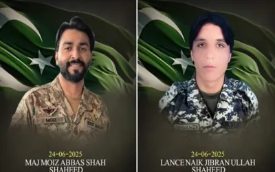 Eleven terrorists killed, army major among two martyred in South Waziristan IBO