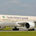 Saudi Airlines flight diverted to Karachi amid engine fire emergency