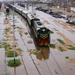 Heavy rains disrupt train operations across the region