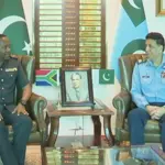 South African Air Force chief visits Pakistan, discusses strengthening ties with PAF