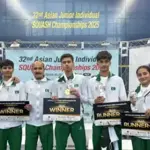 Pakistan 7 medals in Asian Jr Squash Championships
