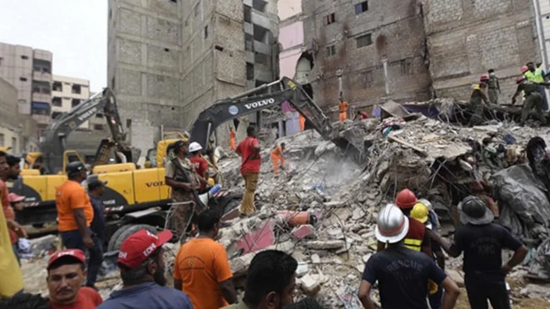 Lyari building collapse incident: 60-Hour rescue operation ends, leaves 27 people dead