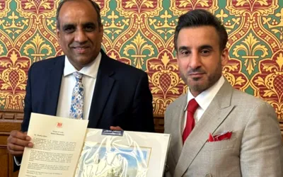 British Pakistani Honoured at UK Parliament for Creating Thousands of Jobs and Building a $1 Billion Company in Pakistan