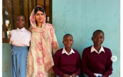 Malala celebrates ‘Malala Day’ with young mothers at Tanzanian school