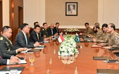 Indonesia’s Defence Minister meets field Marshal Asim Munir to discuss military ties