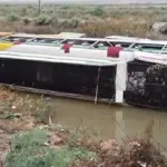 8 dead, 70 injured in two bus accidents in Sindh
