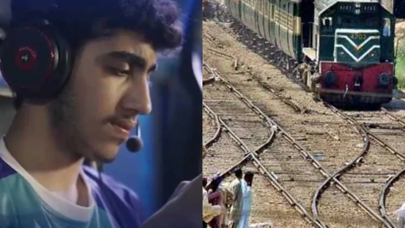 Train strikes youth using handsfree in Rawalpindi