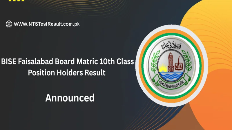 BISE Faisalabad 10th Class 2025 Results – Toppers List Announced