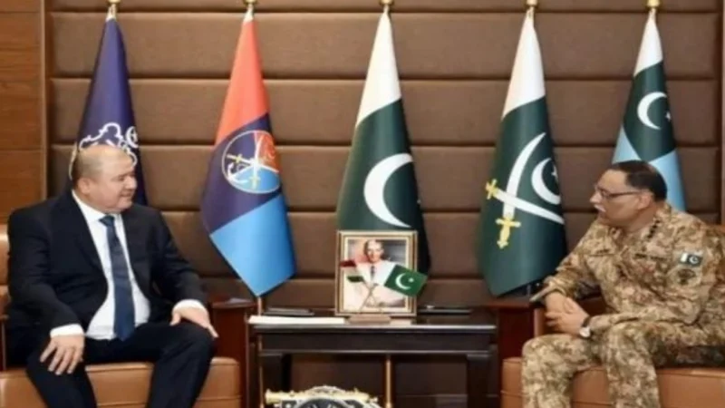 Tajik Chief of General staff meets General Sahir Shamshad, Agrees to boost defense cooperation