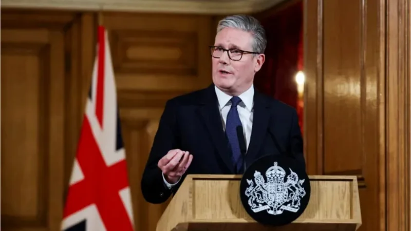 UK recognizes Palestine as a state, Says PM Starmer