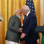 President Donald Trump threatens to impose a 25% tariff on India