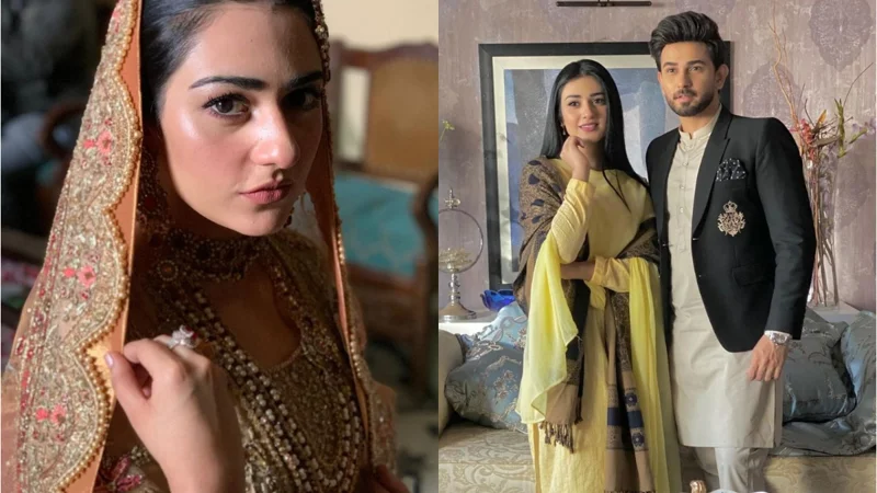 Sarah Khan reveals behind-the-scenes photos from her latest drama