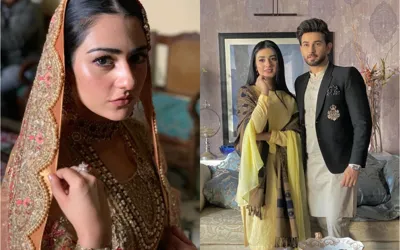Sarah Khan reveals behind-the-scenes photos from her latest drama