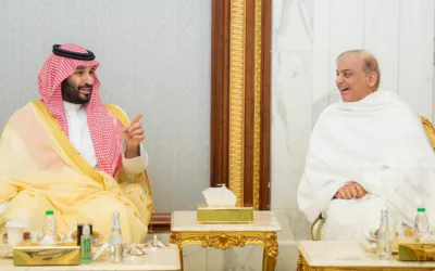 PM Shehbaz Sharif, Saudi Crown Prince discuss strengthening biletral relations