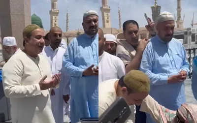 Rahat Fateh Ali Khan delivers enchanting “Naat” recitation in Madina