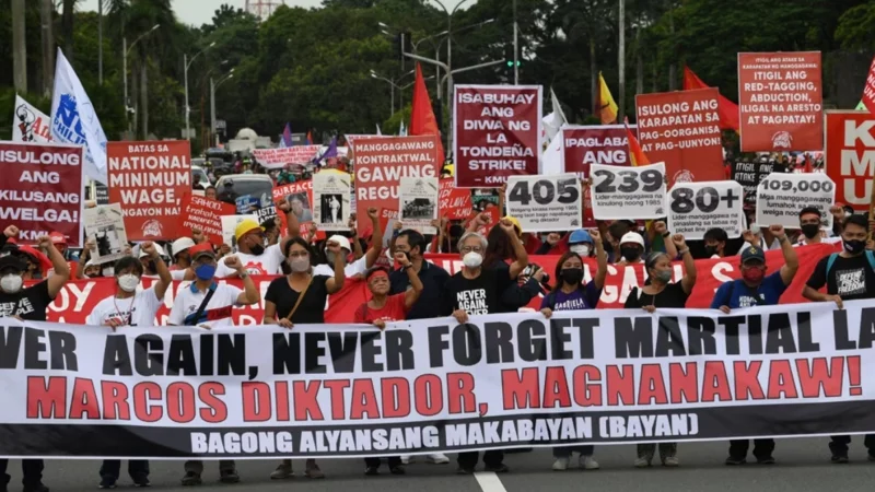 Philippine protesters rally against alleged Chinese 'Aggression'