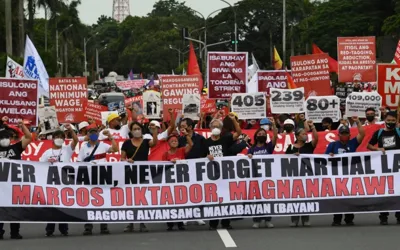 Philippine protesters rally against alleged Chinese 'Aggression'