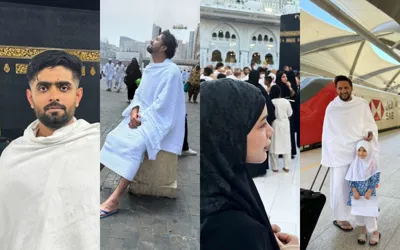 Prominent Pakistani Celebrities embark on Umrah journey during Ramadan 2024