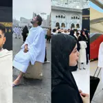 Prominent Pakistani Celebrities embark on Umrah journey during Ramadan 2024