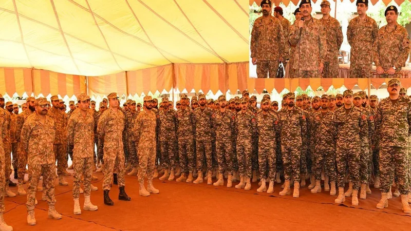 COAS celebrates Eid-ul-Fitr with front line troops in North Waziristan