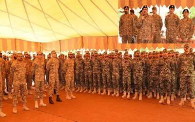 COAS Gen Munir celebrates Eid-ul-Fitr with front line troops in N Waziristan