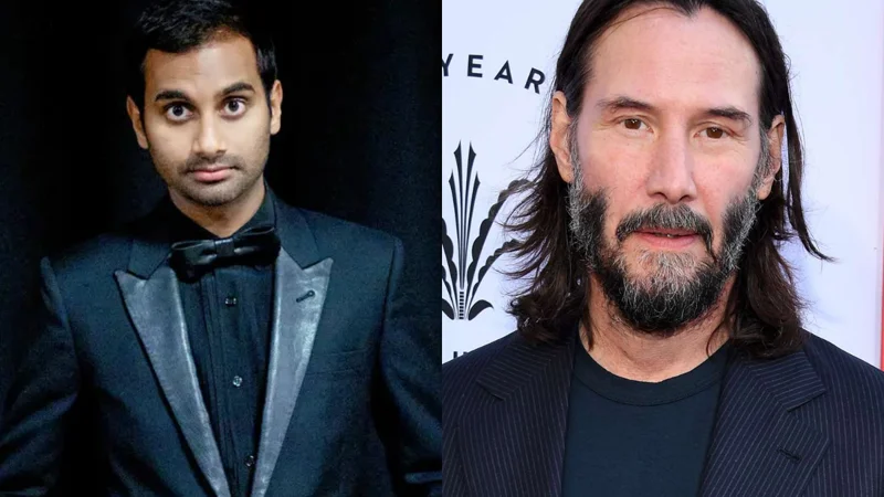 Aziz Ansari exposes surprising revelations about Keanu Reeves' knee injury