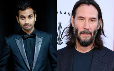 Aziz Ansari exposes surprising revelations about Keanu Reeves' knee injury