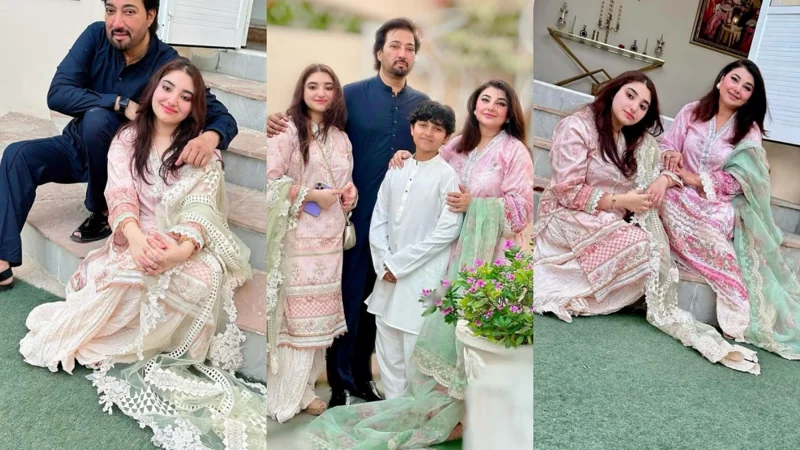 Eid Ul Fitr 2024: Javaria Saud delights fans with Eid Day 1 family pictures