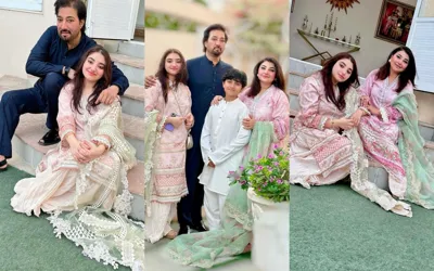 Eid Ul Fitr 2024: Javaria Saud delights fans with Eid Day 1 family pictures