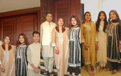Eid Ul Fitr 2024: Iqrar Ul Hassan's third wife posts Eid family pictures