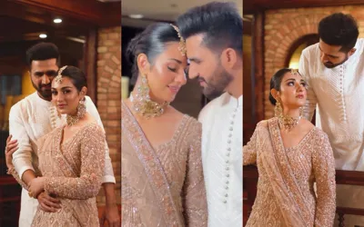 Sarah Khan and Falak Shabir's romantic photoshoot for Eid