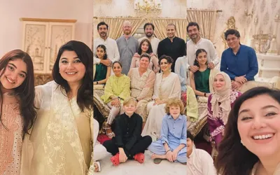 Eid-ul-Fitar 2024 Dinner Delight: Javeria Saud celebrates with family and friends