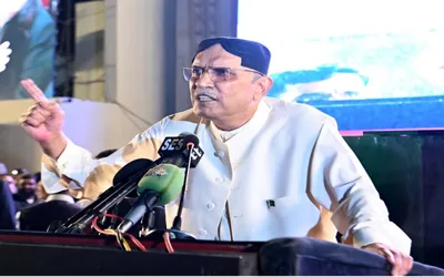 Zardari vows to support govt for economic stability, prosperity