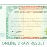 Rs750 prize bond April 2024: Check draw results here