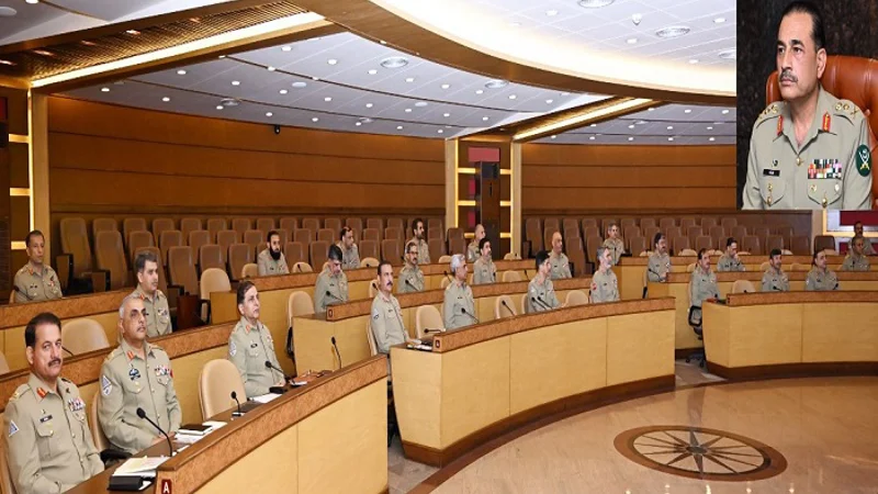 Corps Commanders for stern action against baseless propaganda about security forces