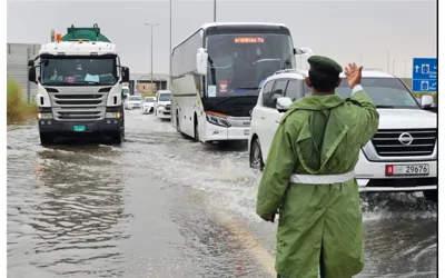 UAE Experiences Record 75-Year Rainfall, Flooding Dubai Airport & Major Highways