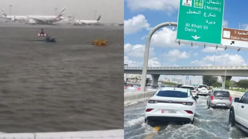Dubai Airport is in chaos as deadly storms hit UAE and Oman
