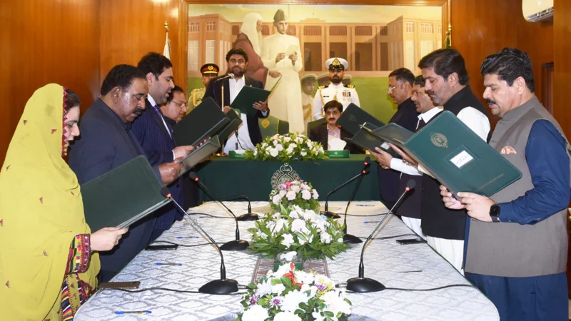 8 more ministers inducted in Sindh Cabinet