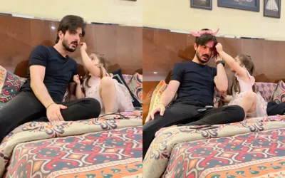Junaid Niazi shares heartwarming makeup video with daughter
